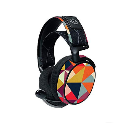 MightySkins Compatible with Steelseries Arctis 7 Gaming Headset (2019) - Bright and Happy | Protective, Durable, and Unique Vinyl Decal| Easy to Apply, Remove, and Change Styles | Made In The USA - color: Bright And Happy