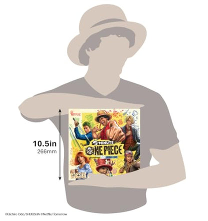 5 Minute One Piece Card Game: Real-Time Cooperative Pirate Adventure | Fast-Paced Cooperative Adventure Based on the Hit Anime Series, Family Fun for Kids & Adults, Ages 8+, 2-5 Players, 5 Mins