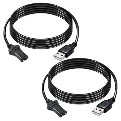 2 Pcs 1866460 Charging Cable Compatible with Minn Kota i-Pilot Remote | Including Bluetooth-Enabled and Legacy Models, Reliable Replacement Power Cord for Quick and Safe Charging