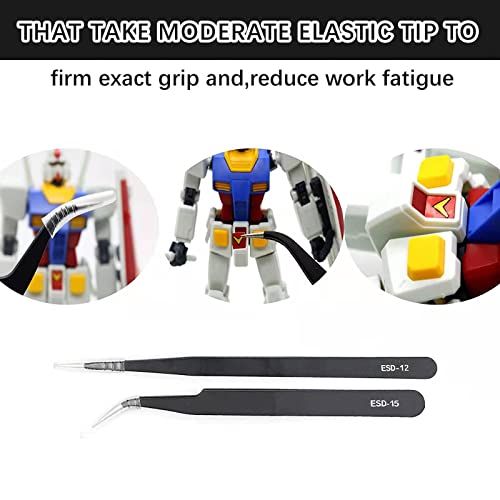 HIJIRH 108Pcs Model Tool Kit Modeler Basic Tool Craft Tool Set Hobby Tools | Modeler Basic Tools Craft Set Hobby Building Tools Kit for Gundam Tool Kit Assembling Miniatures Mecha Car Model Building