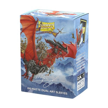 Dragon Shield | Matte Art Sleeves | The Raid | 100 CT - Smooth & Tough Premium TCG Sleeves | Compatible with Pokemon, One Piece & Magic the Gathering - color: The Raid