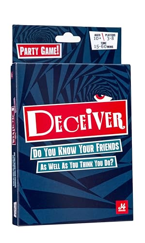 Deceiver: A Social Deduction Card Game for Fun Family Game Nights & Parties
