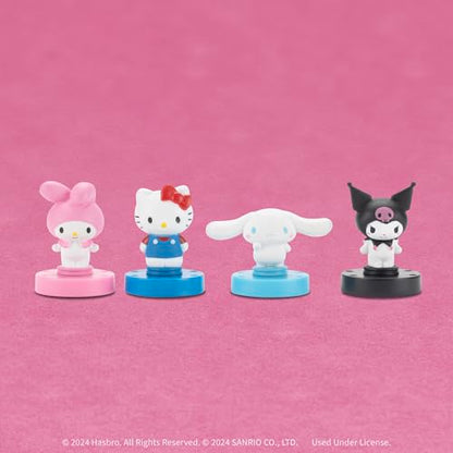 The Game of Life: Hello Kitty and Friends Board Game, Collect Apples and Buy Bows on The Way to The Ultimate Party, Play as Hello Kitty, Kuromi, & More, Officially Licensed Collectible & Merchandise