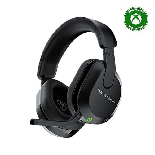 Turtle Beach Stealth 600 Wireless Gaming Headset for Xbox, PS5, PC, Mobile | Xbox Series X|S, Xbox One, PlayStation, PS4, Multiplatform, Bluetooth, 50mm Drivers, 80-Hr Battery, Flip-to-Mute Mic, White - color: Black