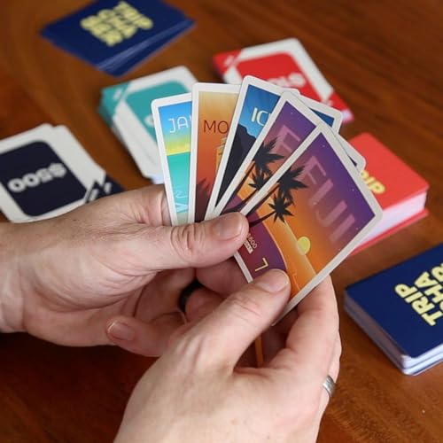 Card Game - First Edition: A Game About Travel - Fun for Game Night - 2 to 6 Players - Ages 10 and Up