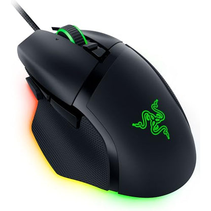 Razer Basilisk V3 35K Wired Ergonomic Gaming Mouse, Black | 35K DPI Optical Sensor Gen 2, HyperScroll Tilt Wheel, 13 Customizable Controls, Chroma RGB, Optical Switches Gen 3