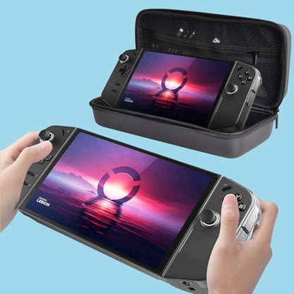 Travel Carrying Case Bag for Lenovo Legion Go 8.8" 2023 Handheld Gaming PC,EVA Hard Shell Cover with Stand Mode & Mesh Pocket for Legion Go 8.8" Console Power Cord,Accessories(Black)