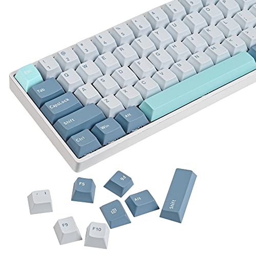 PBT shoko Custom keycaps，168 Key Cherry Profile Doubleshot Key Cap Set for 60%/64/84/108 Cherry/gateron MX switches US ANSI Layout Mechanical Keyboard - color: Shoko