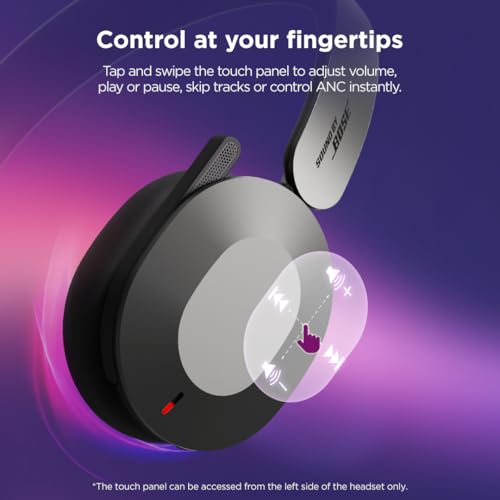 Lenovo ThinkPad Dual Mode Wireless ANC Foldable Headset 8550 (Aura Edition) – Sound by Bose, AI Noise Cancelling Mic, Microsoft Teams Certified, Bluetooth 5.3 - color: Thunder Grey, size: 2.20