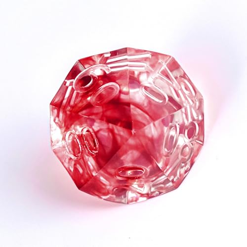 Sharp Edge DND Dice Set Dice，Resin D&D Dice Set for TTRPGs Dungeons and Dragons Gifts， MTG RPG Role Playing Gaming D and D Dice, Dungeons and Dragons D&D Dice with Box Case(Blood)