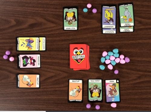 BIRDY CALL Family Party Game – Fun Bird-Themed Matching Card Game for Kids, Families & Friends | Fast-Paced Egg Collecting Game for Game Nights, Parties & Bird Gifts for Bird Lovers