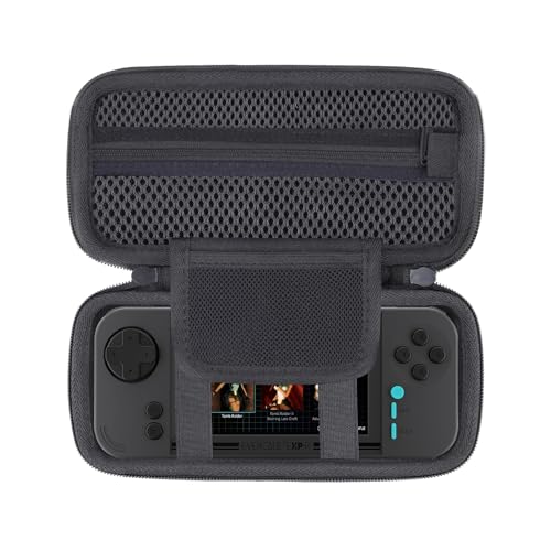Aenllosi Hard Case for Blaze Evercade EXP-R Retro Gaming Handheld, Black | EVA case construction, Water-resistant design, Dust-resistant design, Protective case only - style: Fo Exp-r Handheld
