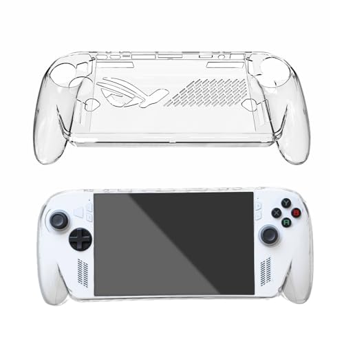 Transparent PC Protective Cover For ROG XBOX Ally X Game Console All-around Protection Scratch-proof Shockproof Impact-resistant Sweat-proof Sleeve Case Gaming Accessories
