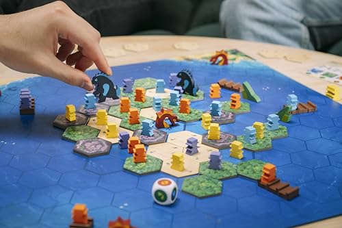 Survive The Island Board Game (2024 Edition) | Thrilling Escape Adventure with New Monsters! Fun Strategy Game for Kids & Adults, Ages 8+, 2-5 Players, 45 Mins