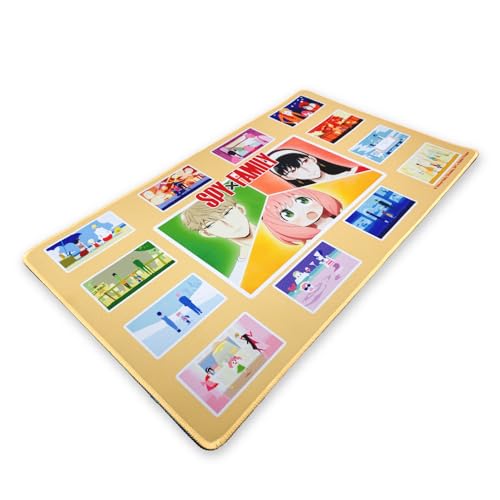 KESS: Spy x Family: Playmat - Pictures - 23.75 x 13.5 Neoprene, Non-Slip Tabletop Accessory, Comfort-Protection, Card-Board-Dice-RPG Games, Mouse Pad - style: Pictures