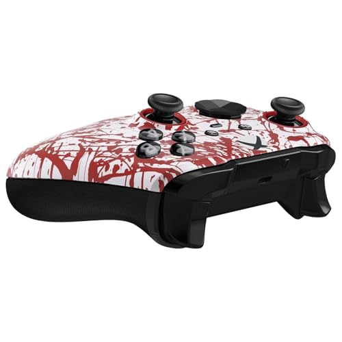 Custom Controllerzz Elite Series 2 Controller Compatible With Xbox One, Xbox Series S, and Xbox Series X (Blood Splatter) - color: Blood Splatter