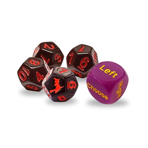 Ditch the Witch Dice Game for Ages 8+ – Fast-Paced Family Games with Custom 6 Sided Dice, Witch Counter, and Directional Play – Fun for 2-4 Players, Perfect for Gifting or Family Game Night