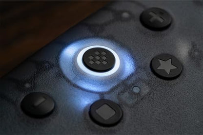 8Bitdo Ultimate 2C Wireless Controller for Windows PC and Android, with 1000 Hz Polling Rate, Hall Effect Joysticks and Triggers, and Remappable L4/R4 Bumpers (Transparent Black) | 1000Hz Polling Rate, Hall Effect Joysticks and Triggers, Remappable L4/R4