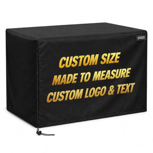 Corevibe Custom Size Dust Cover, 200D Oxford Cover for Indoor Storage | Custom made to your measurements. Enter Length × Width × Height for a better fit.