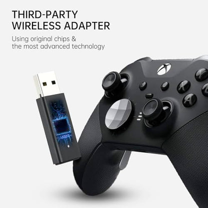 ELUTENG Xbox Adapter for PC Xbox Wireless Adapters Bluetooth 5.0 Xbox Controller Wireless Adapter Dongle, Elite|Elite Series 2, Xbox Series X|S Controller