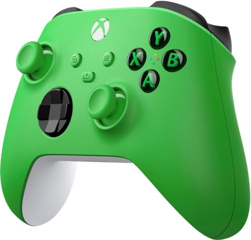 Xbox Wireless Controller – Velocity Green Series X|S, One, And Windows Devices (Renewed)