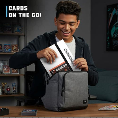 CardGuard Trading Card Binder Pro-Folio – 9 Pocket Binder - Side-Loading Album, Durable & Acid-Free Storage for Pokémon, YuGiOh, MTG, TCG, Game & Sports Cards, White - color: White