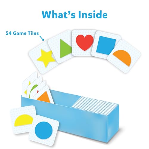 Skillmatics Educational Game – Connectors Shapes & Colors | Fun Learning Game of Connections, Strategy & Matching, Ages 3 to 6 - style: Shapes and Colors