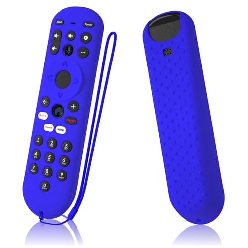 Remote Control Cover for Xumo Steam Box Remote Silicone Case Compatible with Pioneer Xumo TV Remote Shockproof Protective Silicone Sleeve (Blue) - color: blue
