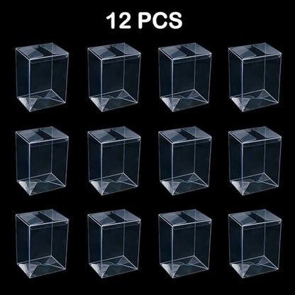 12PCS Booster Bundle Protector Case, Foldable Clear Plastic Booster Bundle/Build&Battle Protector Display Box Collectors Cards Case (Will NOT fit Ascended Heroes or Perfect Order)