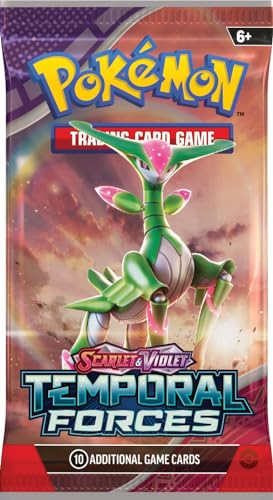 POKEMON TCG: SCARLET AND VIOLET: TEMPORAL FORCES: BOOSTER PACK - 10 Cards
