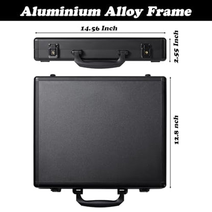 Azamou Toploader Binder for Trading Cards, Hard Cases, Holds 216 Toploaders, 9 Pocket Sleeves for 3" x 4" Cards (Black 216-Toploaders) - color: Black 216-Toploaders