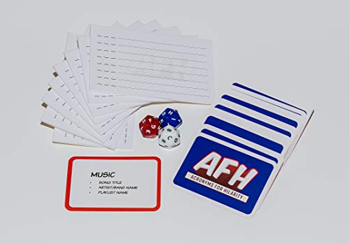 AFH: Acronyms For Hilarity - The Endlessly Funny Party Game for All Audiences!