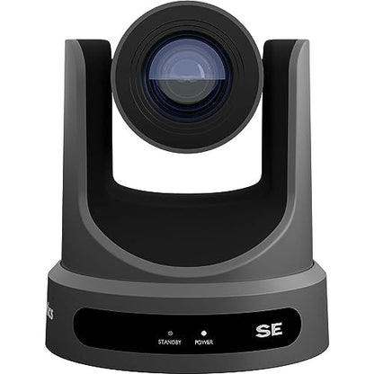 PTZOptics 2 x Move SE SDI/HDMI/USB/IP PTZ Camera with 30x Optical Zoom (Gray) (PT30X-SE-GY-G3) + Cleaning Kit and Color Wire Ties Bundle