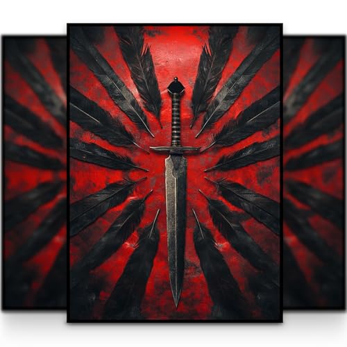 MTG Card Sleeves 105PCS | Dark Fantasy Style | Cult of Crows | Matte Finish + Clear Front | 66x92mm – Standard Magic Size