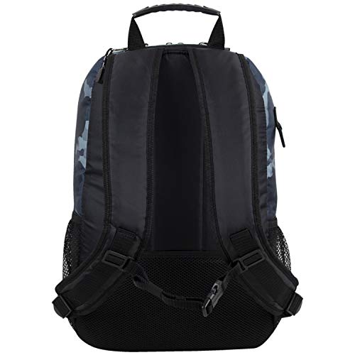 Eastsport Travel Skateboard Backpack Double Strap Laptop Bag Multi-Sport Design for Men and Women, Camo Black - color: Midnight Camo/Black