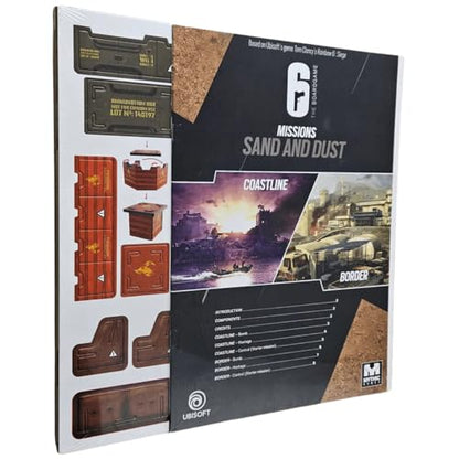 Mythic Games, 6: Siege The Board Game Bundle: Concrete City - Map Pack 1, Dead End - Map Pack 2, Sand and Dust - Map Pack 3 (3 Items)