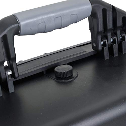 MEIJIA All Weather IP67 Waterproof Hard Camera Case,Hard Protective Case,Hard Case with Customizable Foam,Fit Use of Drones,Camera,Equipments,Pistols(Black,20.62 x16.85x8.11inches) - color: Black, size: 20.62 x16.85x8.11inches