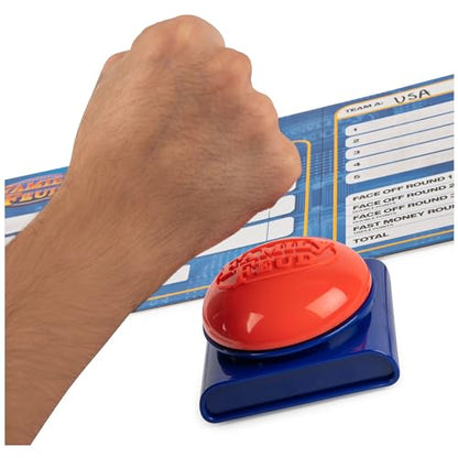 Spin Master Family Feud Big Buzzer Game, Amazon Exclusive “Buzz in” with The Electronic Buzzer Board Game for Hilarious Family Fun, Ages 8 and up - color: Includes Buzzer