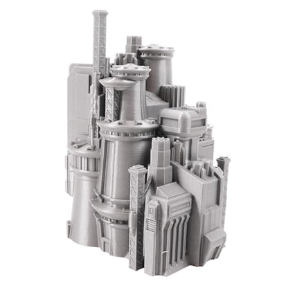6mm Sci-Fi Cityscape Bundle 3 - Tabletop Terrain for Miniatures Games Such as Epic Battletech Adeptus Titanicus (Bundle 3) - size: Bundle 3 without Hexes