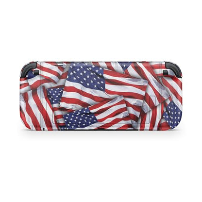 Gaming Skin Compatible with Nintendo Switch 2 Console Only - Patriot - Premium 3M Vinyl Protective Wrap Decal Cover - Easy to Apply | Crafted in The USA by MightySkins - color: Patriot, size: Switch 2 Console Skin Only, style: Matte Finish