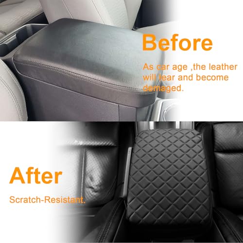 Console Cushion Cover for Toyota Tacoma 2005-2015 | SR SR5 Off-Road PreRunner TRD-Sport pro Limited Tacoma Organizer Armrest Storage Box Cover Tacoma Accessories - size: for 2005-2015 Tacoma