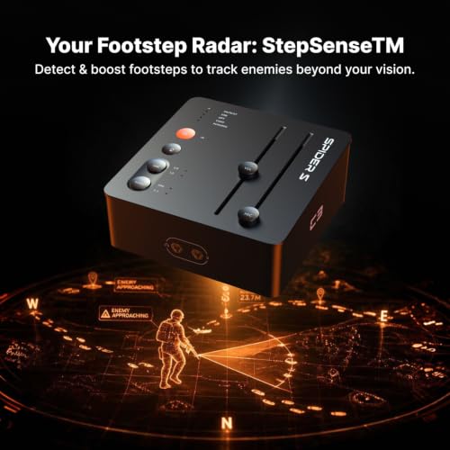 Fosi Audio C3 Gaming DAC Amp for PC, USB External Sound Card with 7.1 Surround Sound, Desktop Volume Control, Footstep Enhancement, Compatible with PS5, Switch, Laptop, Headset for FPS