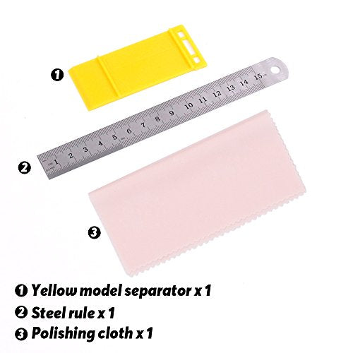 21Pcs Modeler Basic Tools Craft Set Hobby Building Tools Kit for Assembling Miniatures Mecha Car Model Building