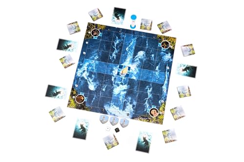 Flow: The Official Cooperative Board Game | Strategy Game for 1–4 Players Ages 8+ | Based on The Award-Winning Animated Film | Family & Solo Play | Survive The Flood, Rescue Allies