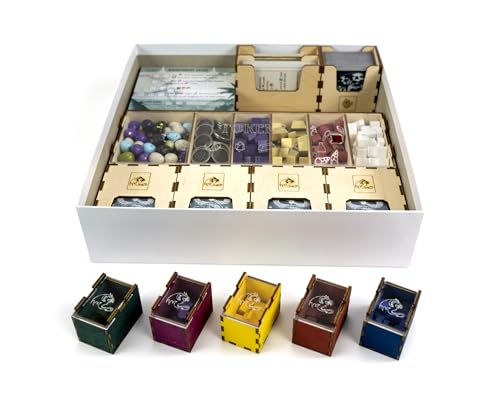Wyrm Organizer for Wyrmspan (Natural Deluxe) - color: Natural Deluxe
