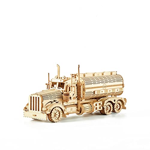 3D Wooden Puzzles Truck Model Kits, Brainteaser and Puzzle for Christmas/Birthday,Gifts for Adults and Teens to Build Combination - style: Truck