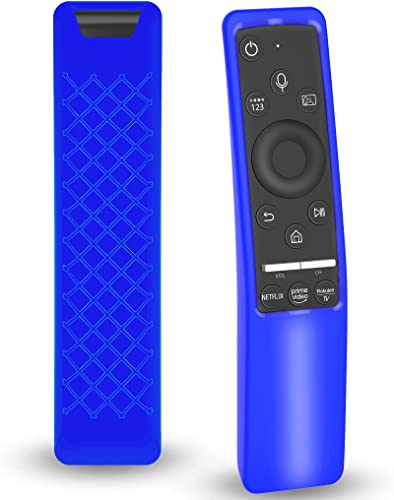 Case Compatible with Samsung Smart TV Remote Controller BN59 Series, Light Weight Silicone Cover Protector Shockproof Anti-Slip Remote Skin Sleeve - Blue - color: Blue