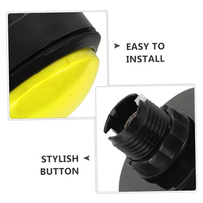 Cabilock Illuminated Button Push Button Start Lever Game Machine Replacement Arcade Push Cover