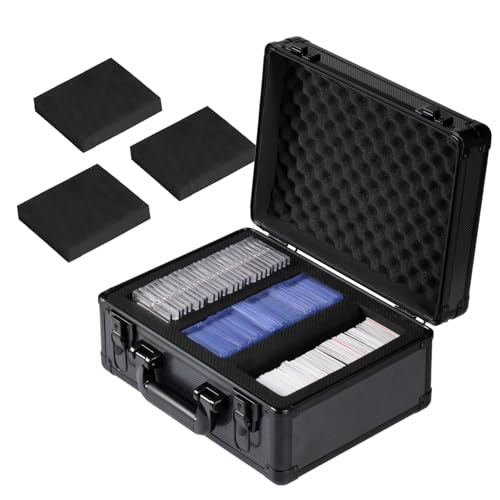 Toploader Storage Box for 3" x 4" 35PT Rigid Card (Medium) | Hard Case, Dividers, Durable, Large Capacity, Ultimate Protection - size: Medium