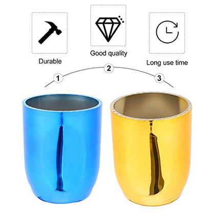 NUOBESTY 2pcs Portable Dice Storage Cup Stylish Plastic Dice Box for Games at Ktv Bars Compact Lightweight Design for and